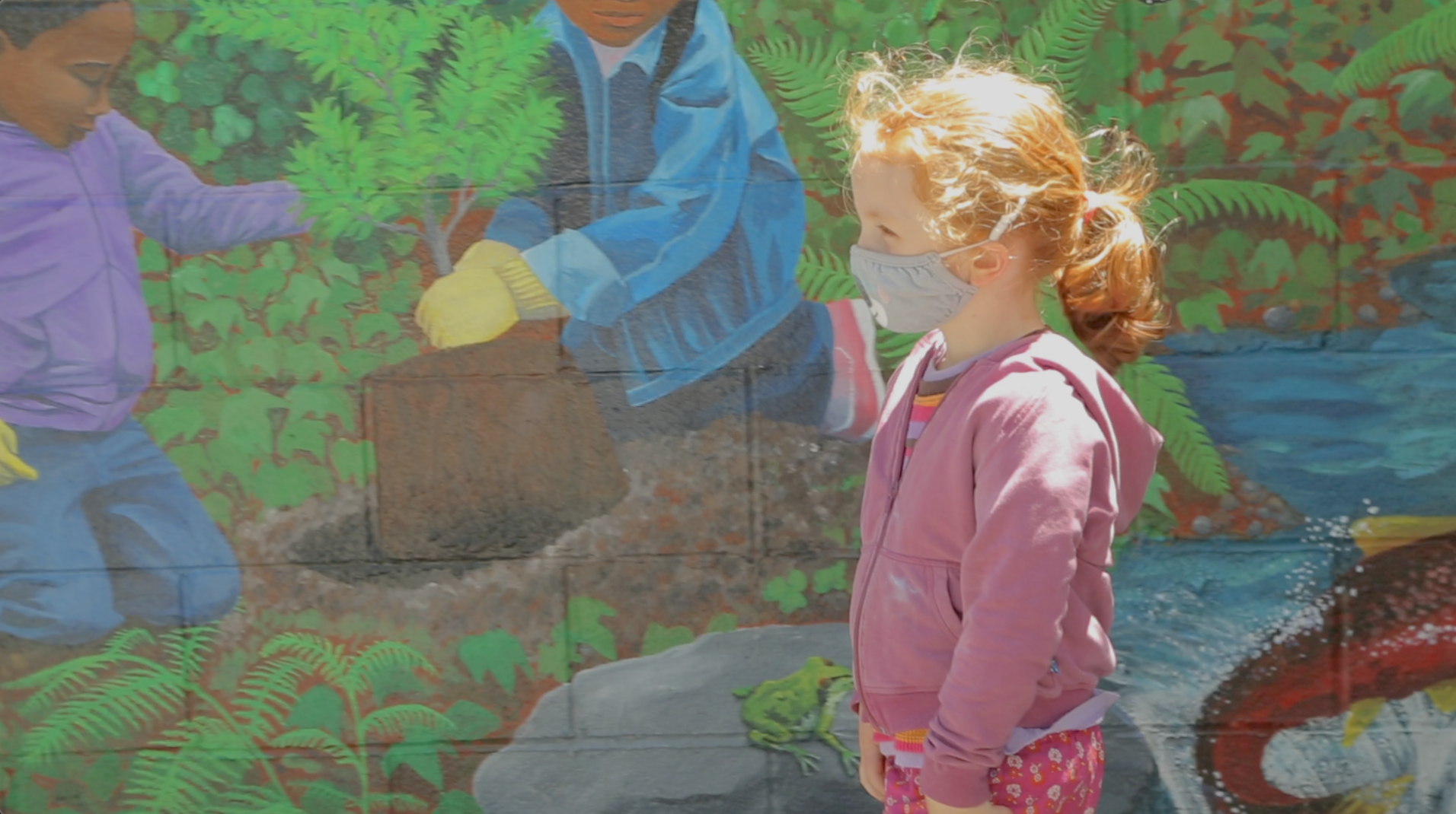 San Francisco Climate Mural Unveiling - "The World is on Fire"