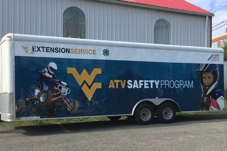 ATV Safety Program Trailer Wrap