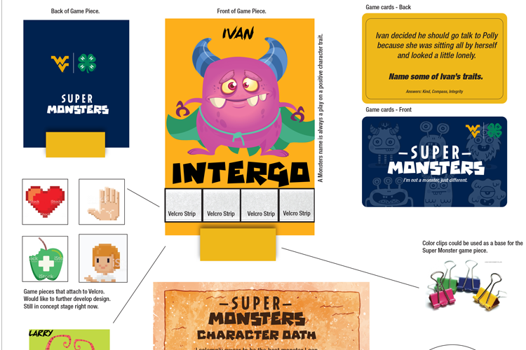 Super Monsters - Game Concept