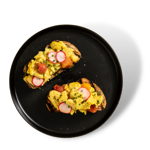 Scramble — Zero Egg Plantbased. Real Taste.