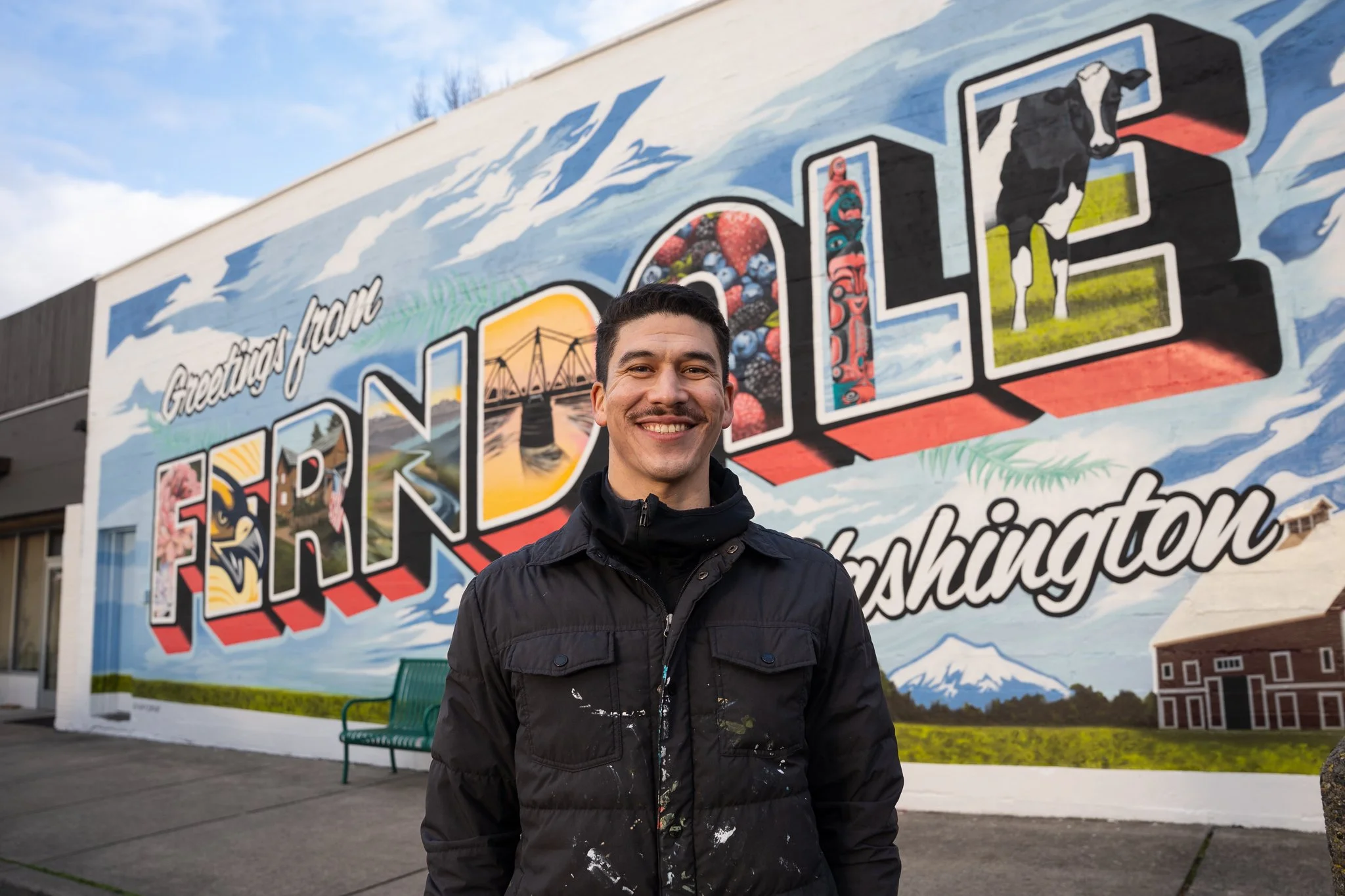 Greetings from Ferndale Mural 2025 (artist)