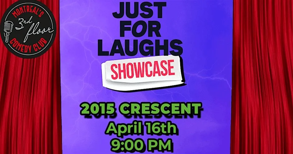 I failed to get Just For Laughs New Faces three times already&hellip;. BUT I CAN&rsquo;T STOP TRYING 😤😤😤

Come watch history unfold at @3rdfloorcomedyclub April 16th 9PM 💃🏼💅

@justforlaughs @justforlaughsmontreal season is here ⌛️💥
#freebritne