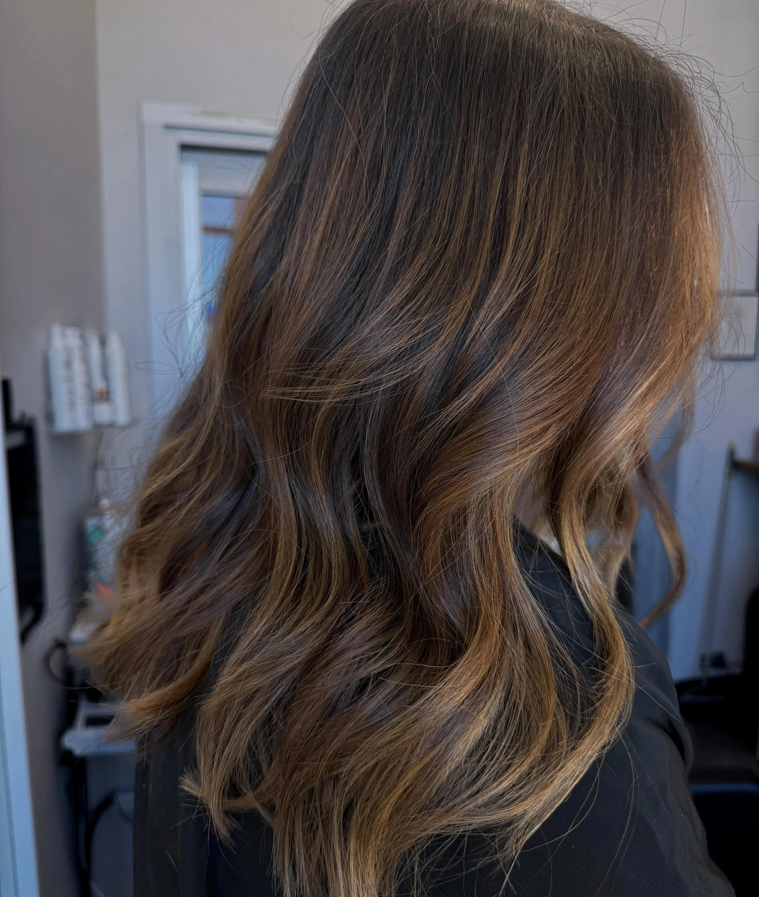Hand painting to create dimension on brunettes is always a good idea 🫶🏼