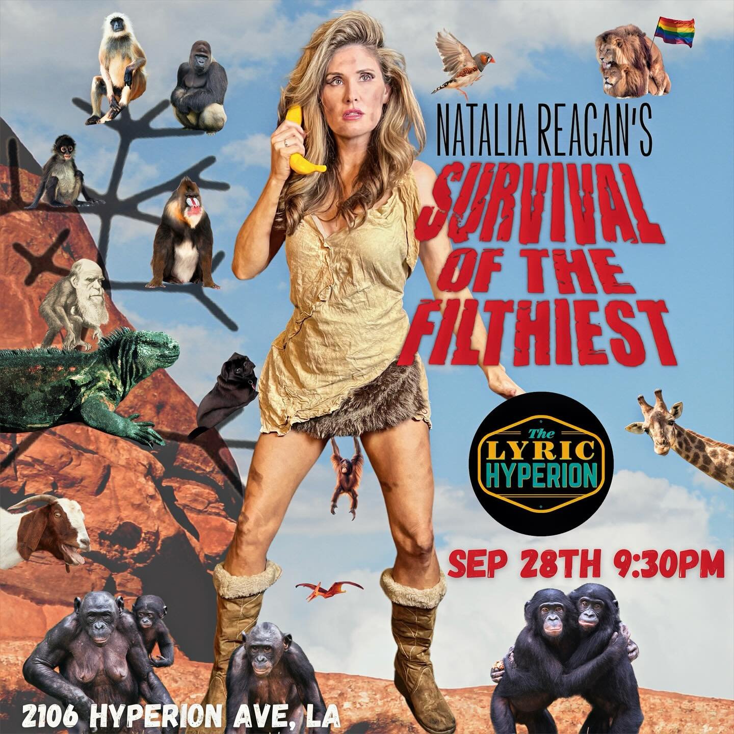 Behold! Love science? Comedy? Salacious puppets? Good news&mdash; &ldquo;Survival of the Filthiest&rdquo; is BACK and with new games, dance numbers, PLUS even wilder costumes! And puppets! Featuring @chadfisherlol &amp; BIG surprise guests! This time