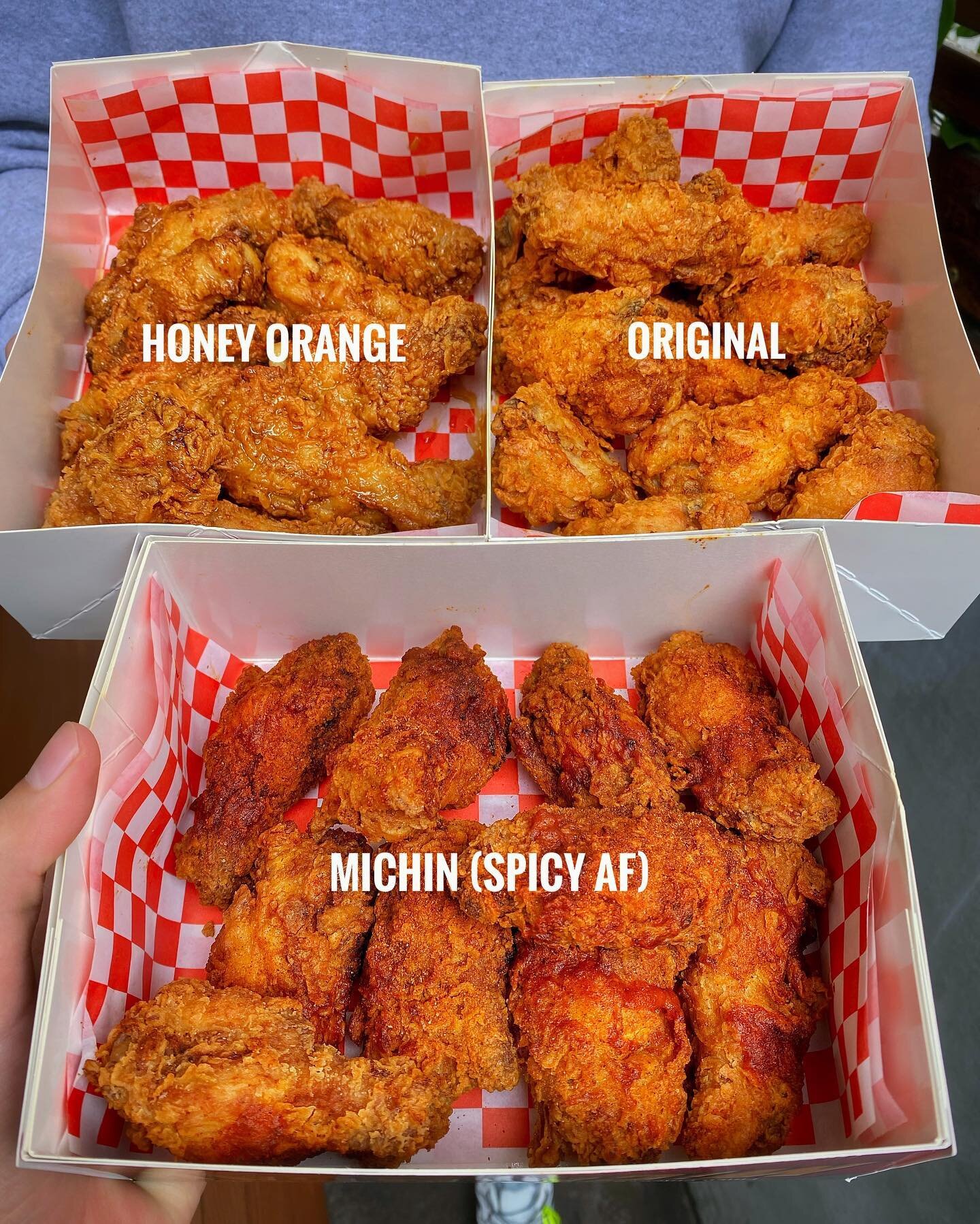 Which one would you pick? 🔥🍗 Come give them all a try today and find your new favorite KFC  wings. 🙌 #michindak