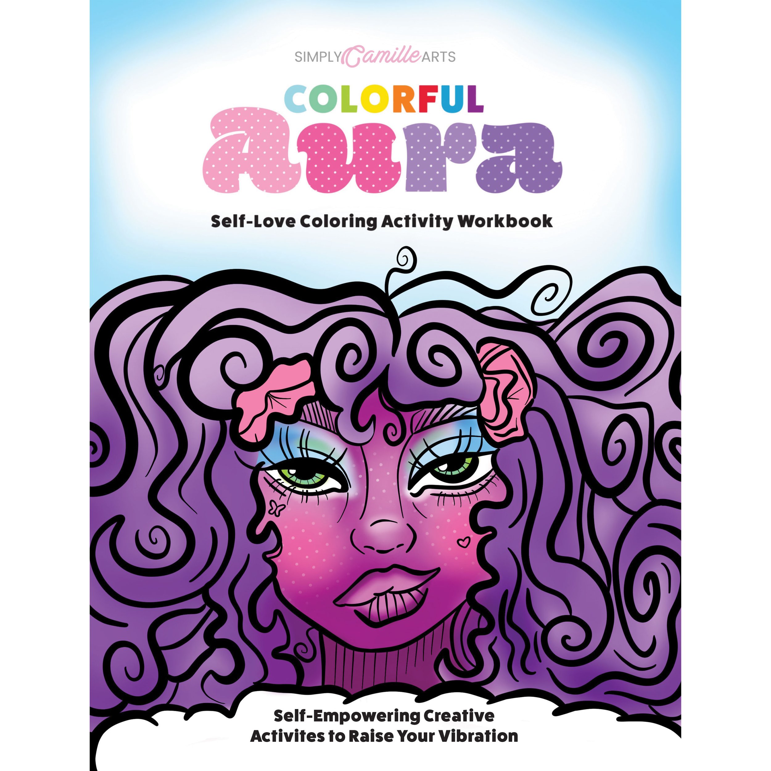 Colorful Aura Coloring Book