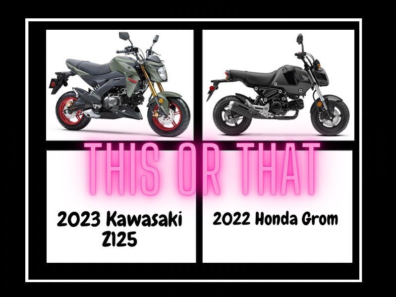 So I can&rsquo;t decide what one I want. What are your thoughts?

#minibike #hondagrom #z125pro #z125 #gromsquad