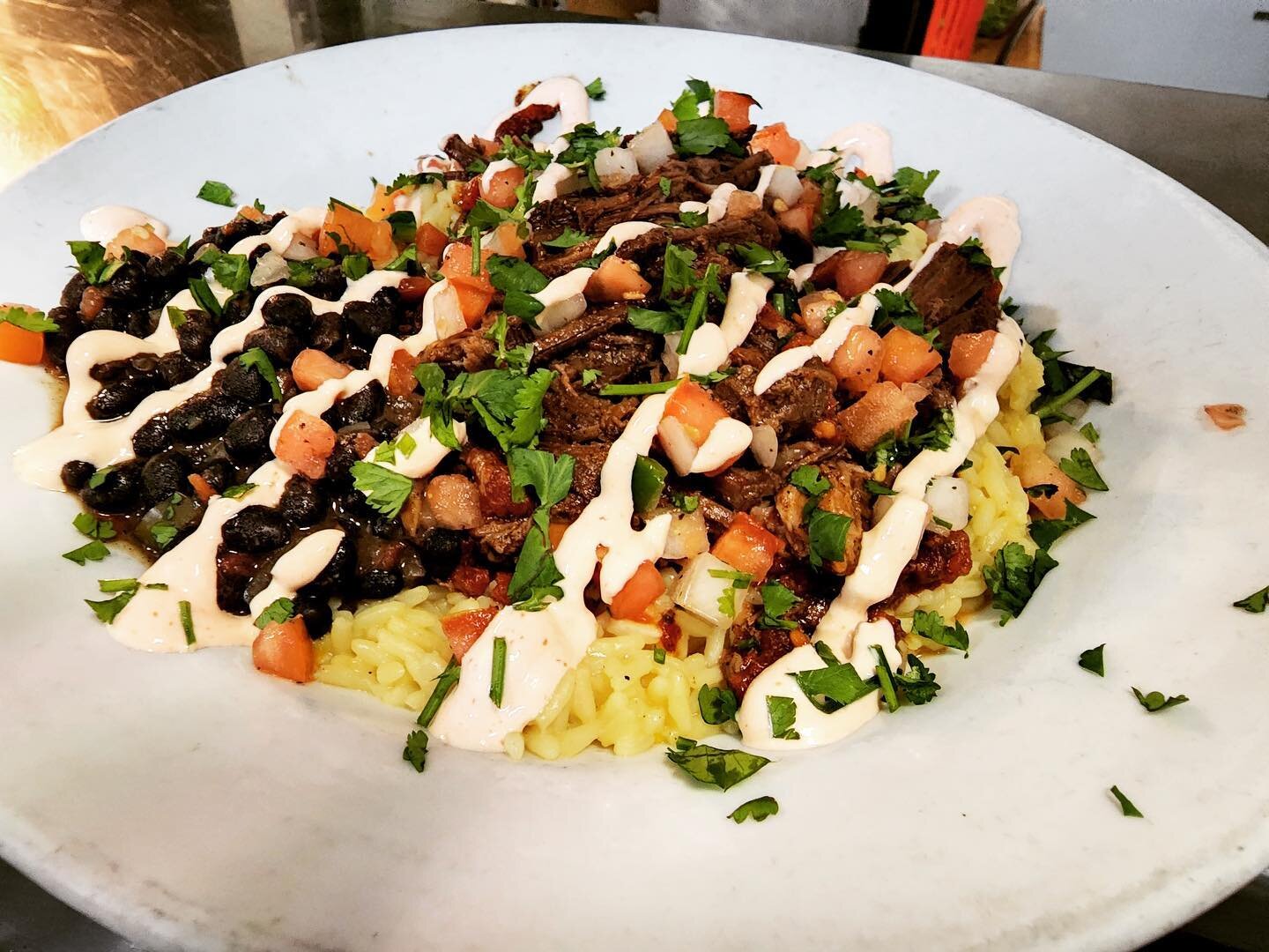 We slow roasted our beef brisket and made some delicious specials for this weekend! Ropa vieja and braised beef tacos.