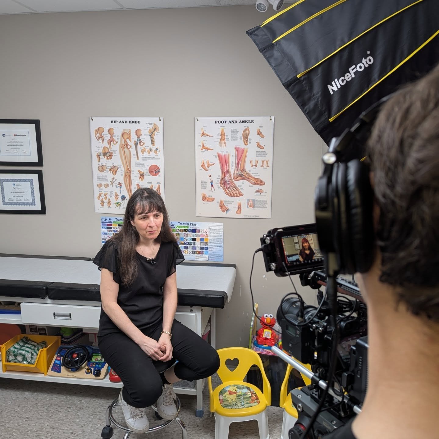 Thursday June 5 2025

We at BIGSIX MEDIA had the amazing privilege to work alongside April Merson of Orthoticare. An orthotic clinic located in Downtown Toronto. We filmed a series of explainer videos to help with patient understanding and the clinic