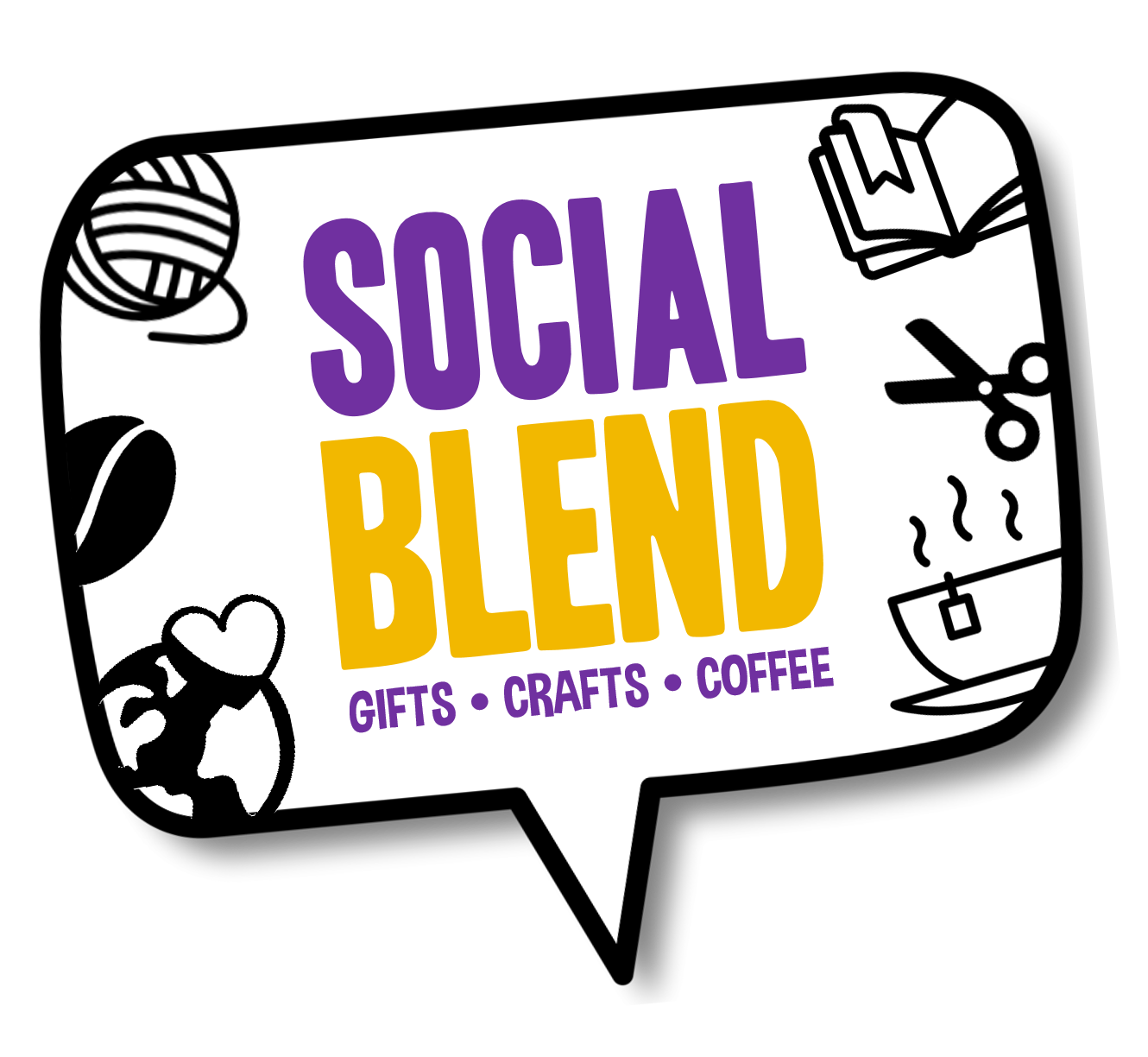 Social Blend Coffee & Gift Shop — Include Me 2 Club SCIO