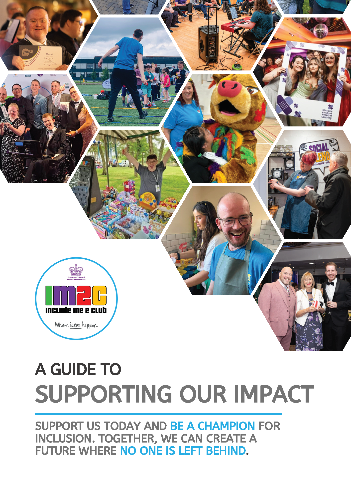 Support Our Work — Include Me 2 Club SCIO