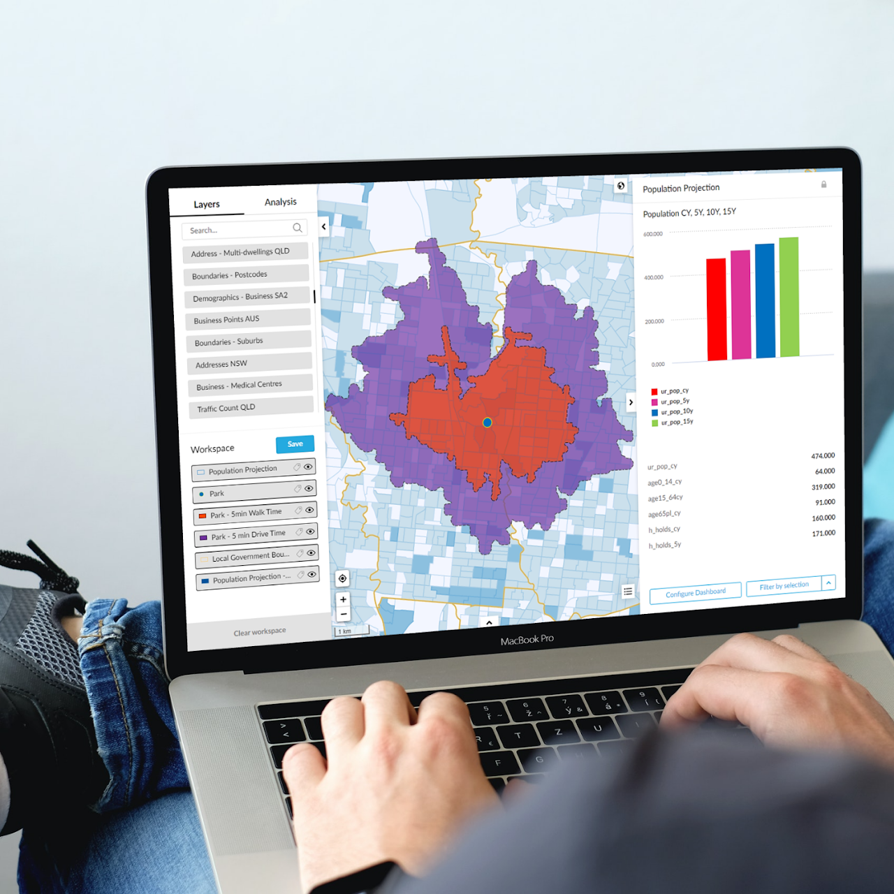 Walkability studies for councils using GIS and spatial analysis to assess pedestrian access, connectivity, walkable neighbourhoods, barriers and access to services, supporting better planning, transport and community outcomes
