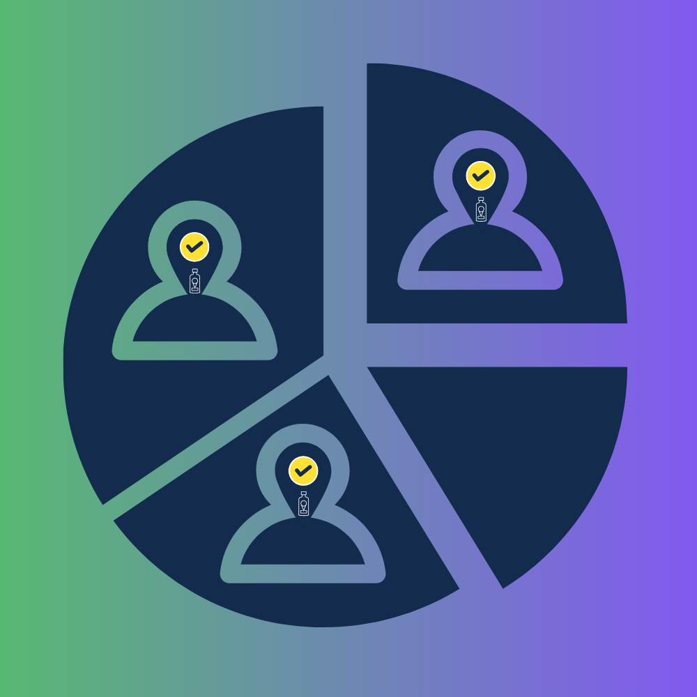 Lifestyle segmentation spatial data showing consumer groups by location