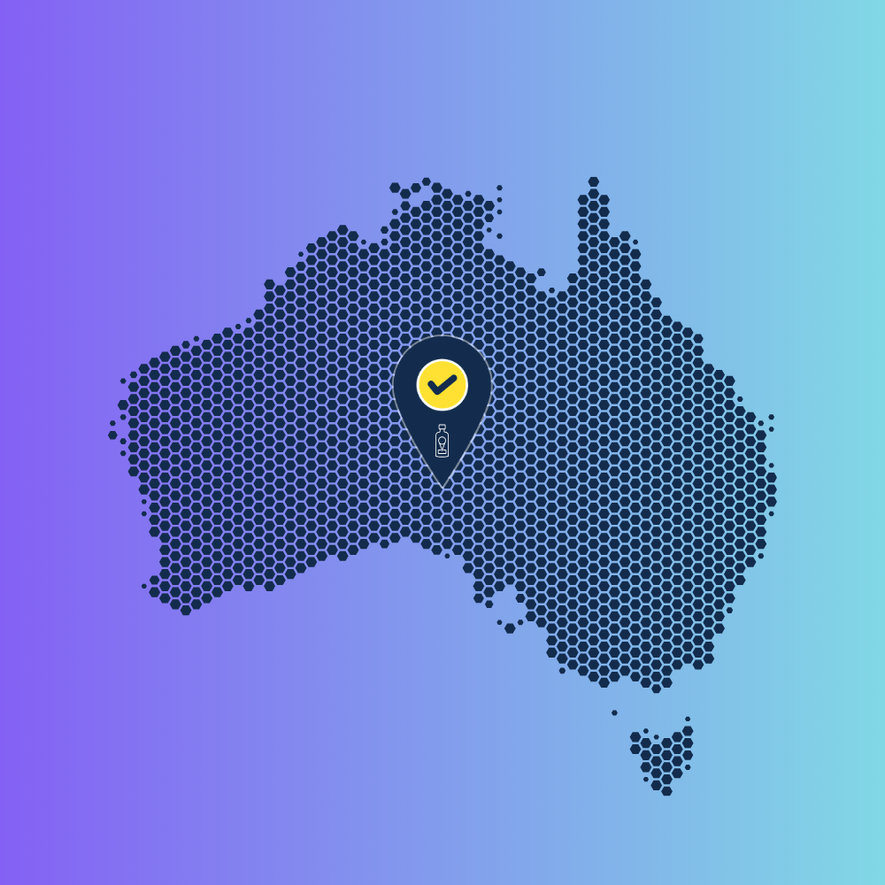 Business points of interest spatial data showing business locations