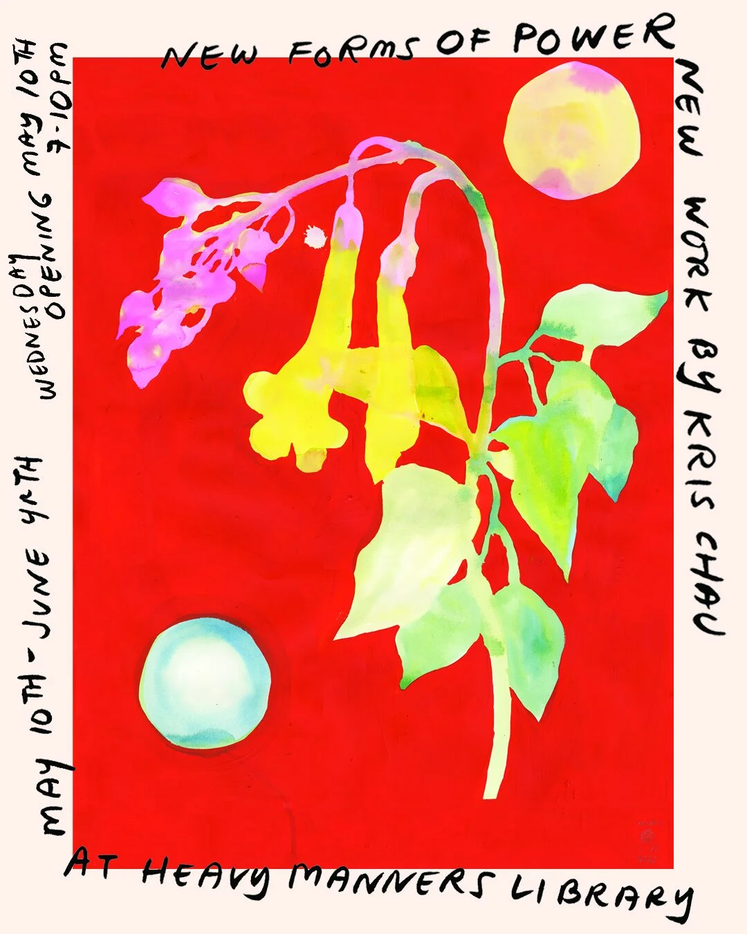 New Forms Of Power Flyer With Heavy Manners Library