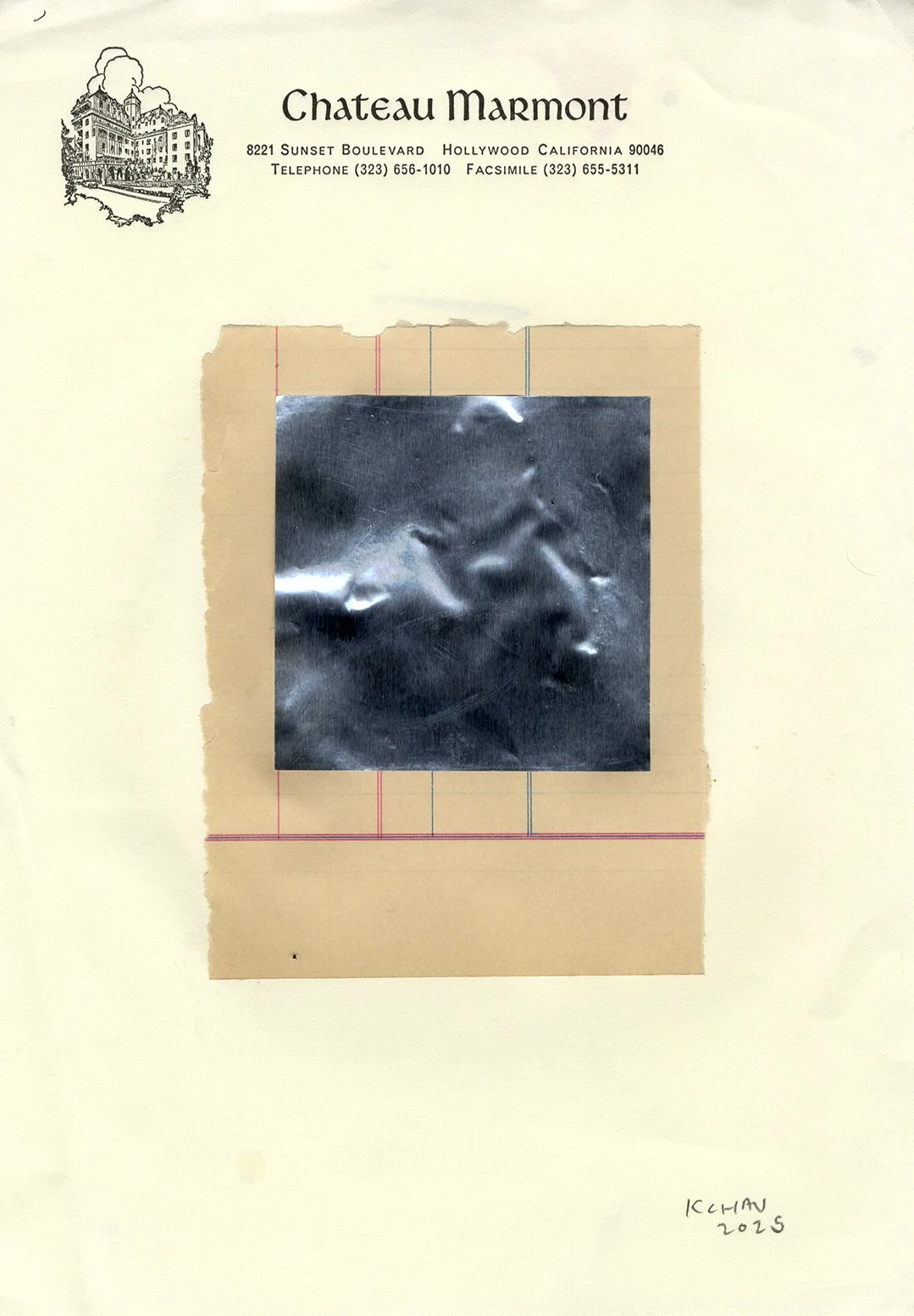 Chateau Marmont Letterhead 1