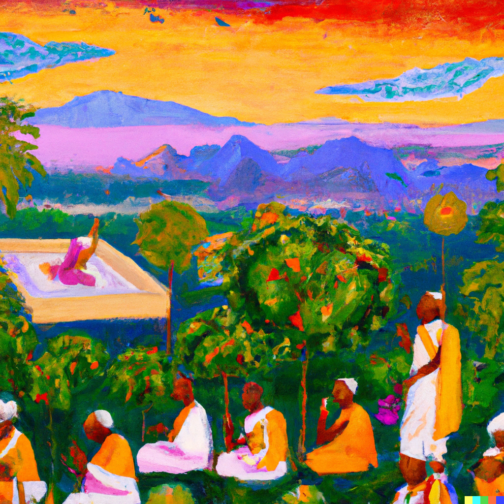 DALL·E 2023-03-02 20.18.21 - saints from jainism fauvism in middle of romanticism landscape painting.png