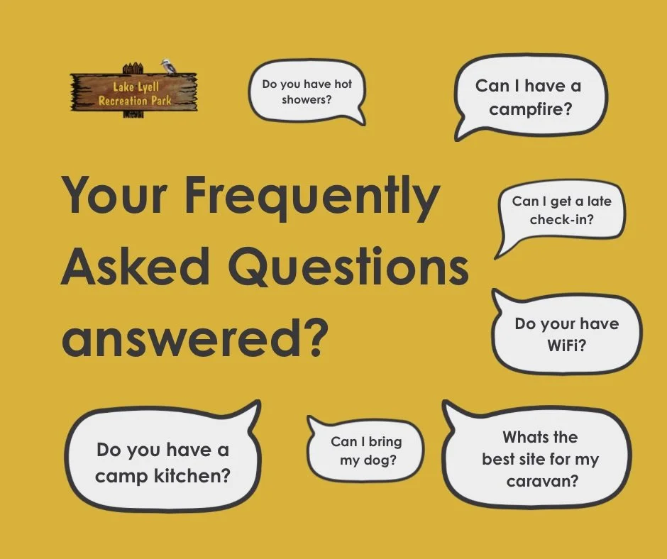 Follow us in the lead up to the festive season and Summer school holidays, as we answer your most frequently asked questions (FAQ&rsquo;s).

Whether you&rsquo;re a seasoned return camper or it&rsquo;s your first time camping, we&rsquo;re sure our FAQ