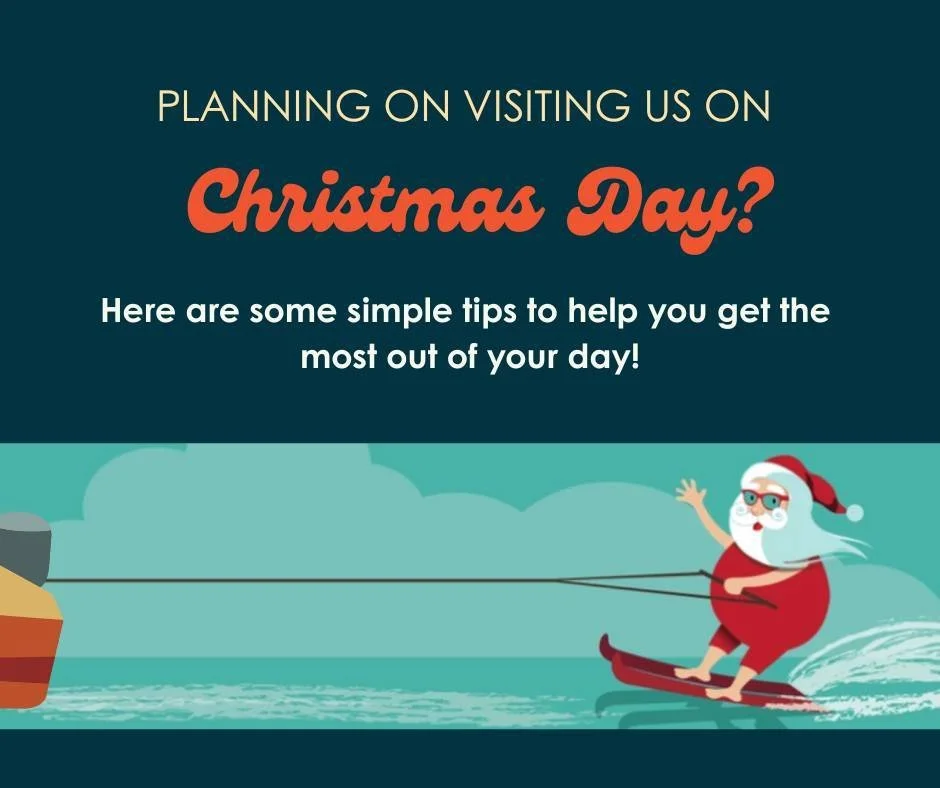 Planning on visiting Lake Lyell Recreation Park on Christmas Day 🎅🏼🎄🎁🔔? Here are some simple tips to help you get the most out of your day!

⏰ If you want to get the best spot in the Day Use Area, get in early! With day use entry from sunrise, y