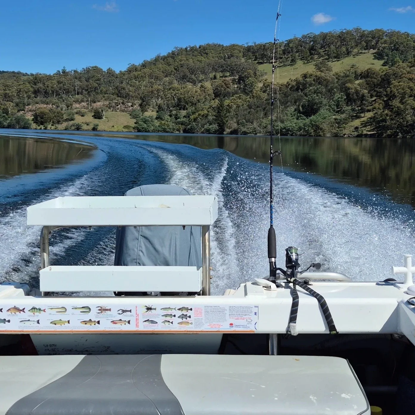 A big thank you to Kal for leaving a review via Google and sharing your pics from the lake with us. We&rsquo;re so happy to hear that you enjoyed yourselves. Thank you for your five star review!

&ldquo;Beautiful location to put the boat in. There is