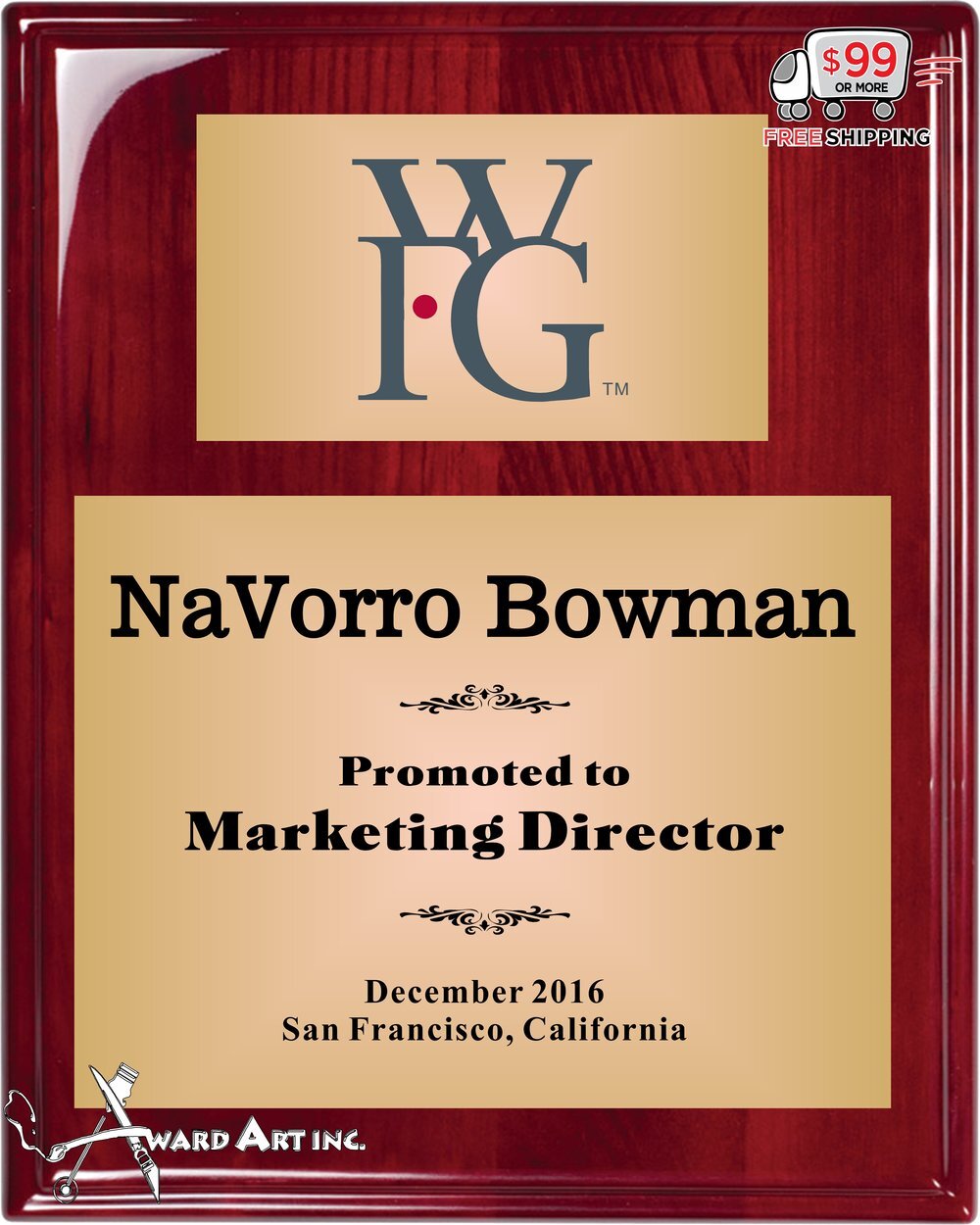 WFG+MD+Promotion+Plaque+%28ITEM%23WFG-1215GPKLW%29+KL-STYLE+Pianowood+WFG.jpg