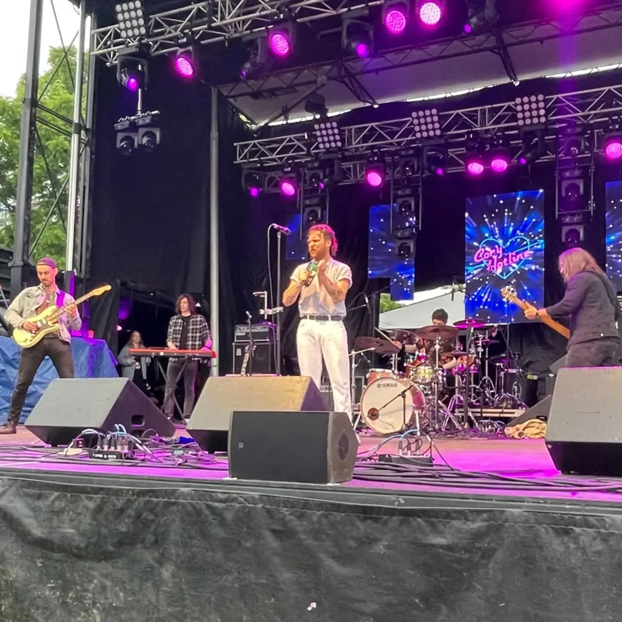 Thank you @soundofmusicfest for having us open the festival this past week. We had a blast, this was our biggest stage to date! Onwards and upwards🤘🚀