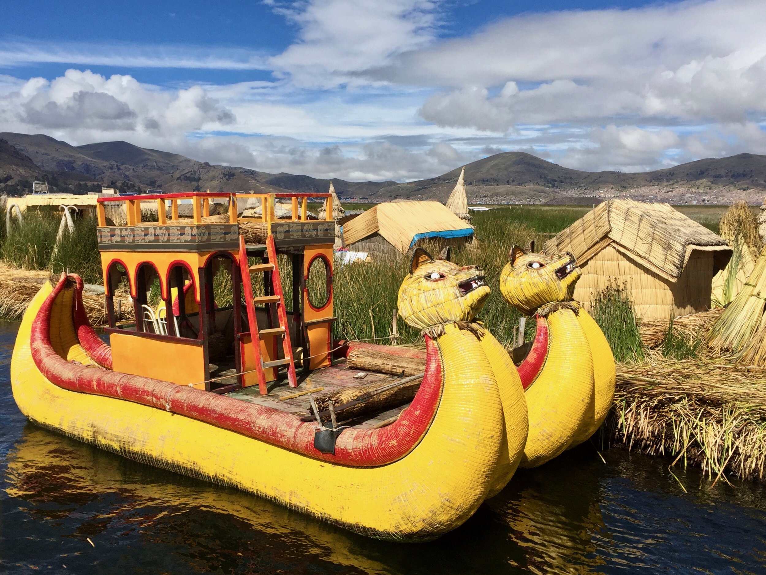 Uros Floating Islands, Lake Titicaca, Peru