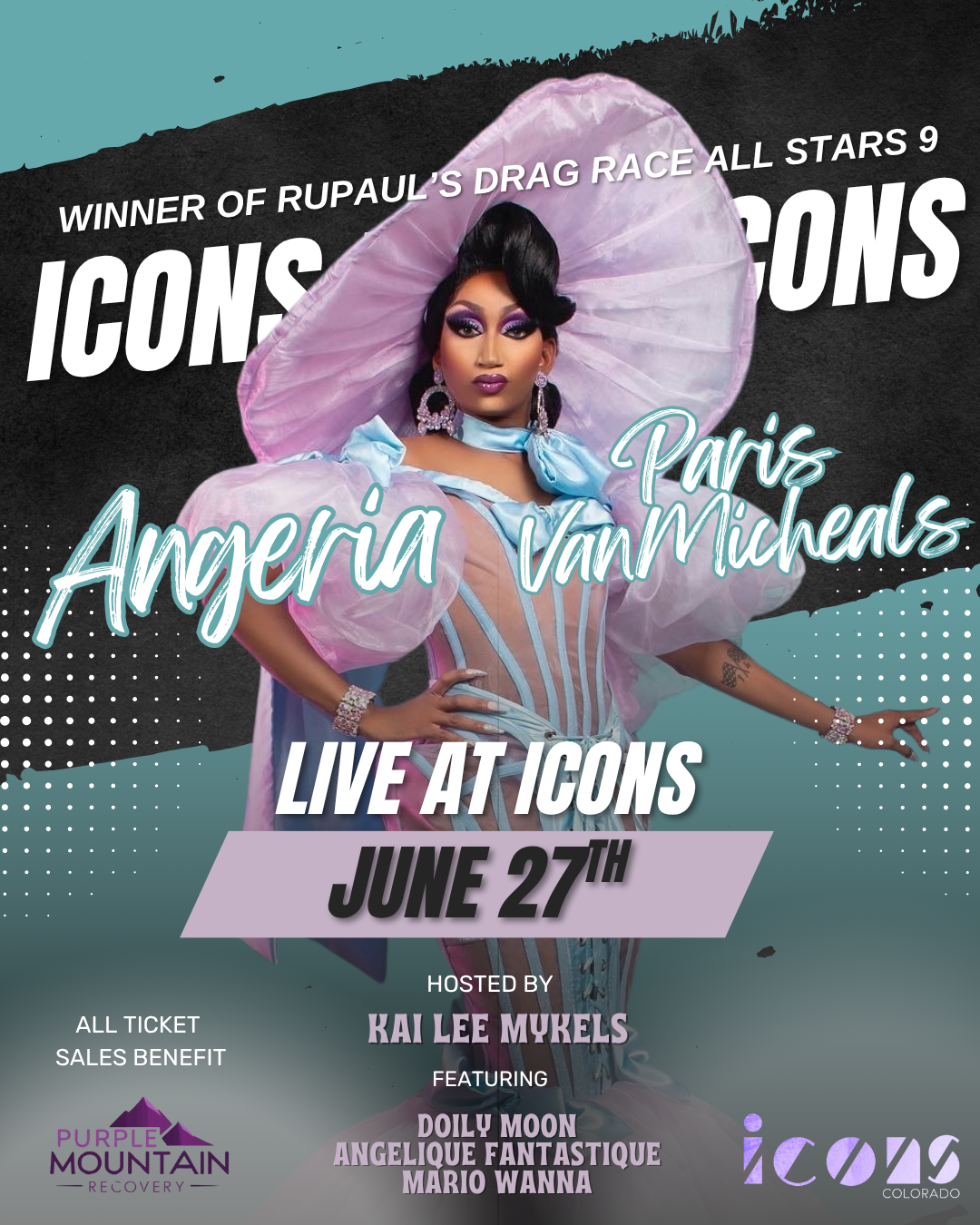Angeria Paris VanMicheals at Icons
