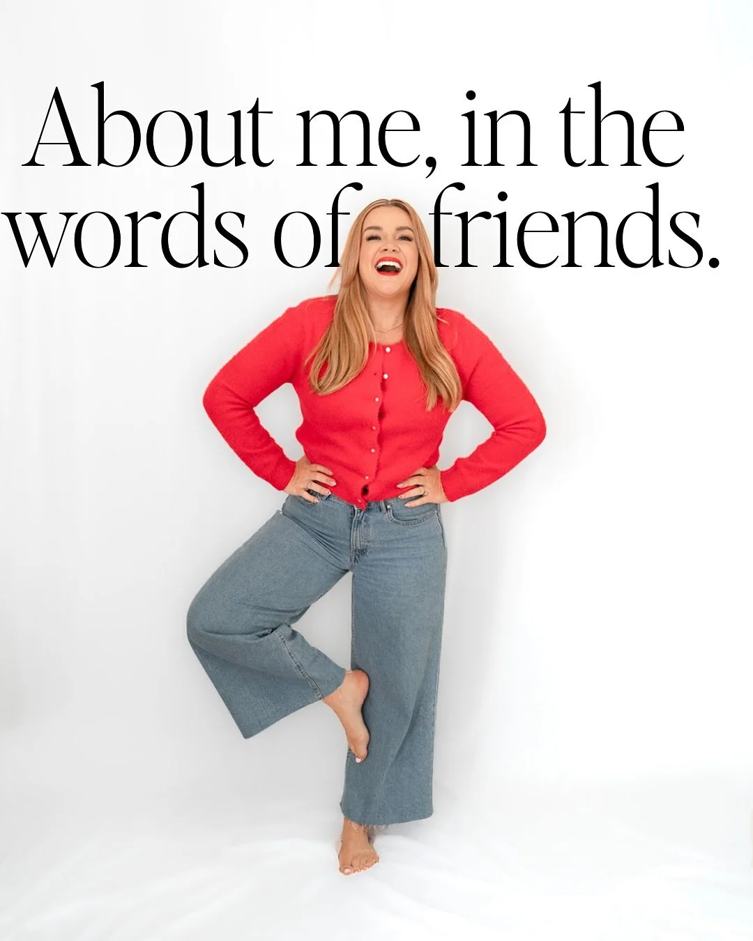 After 5 years of writing intro posts, you get kind of sick of talking about yourself&hellip; 

So this time, I asked a few of my closest friends to do it for me 😏 

Some of these made me laugh, some of them made me cry, and some of them made me thin