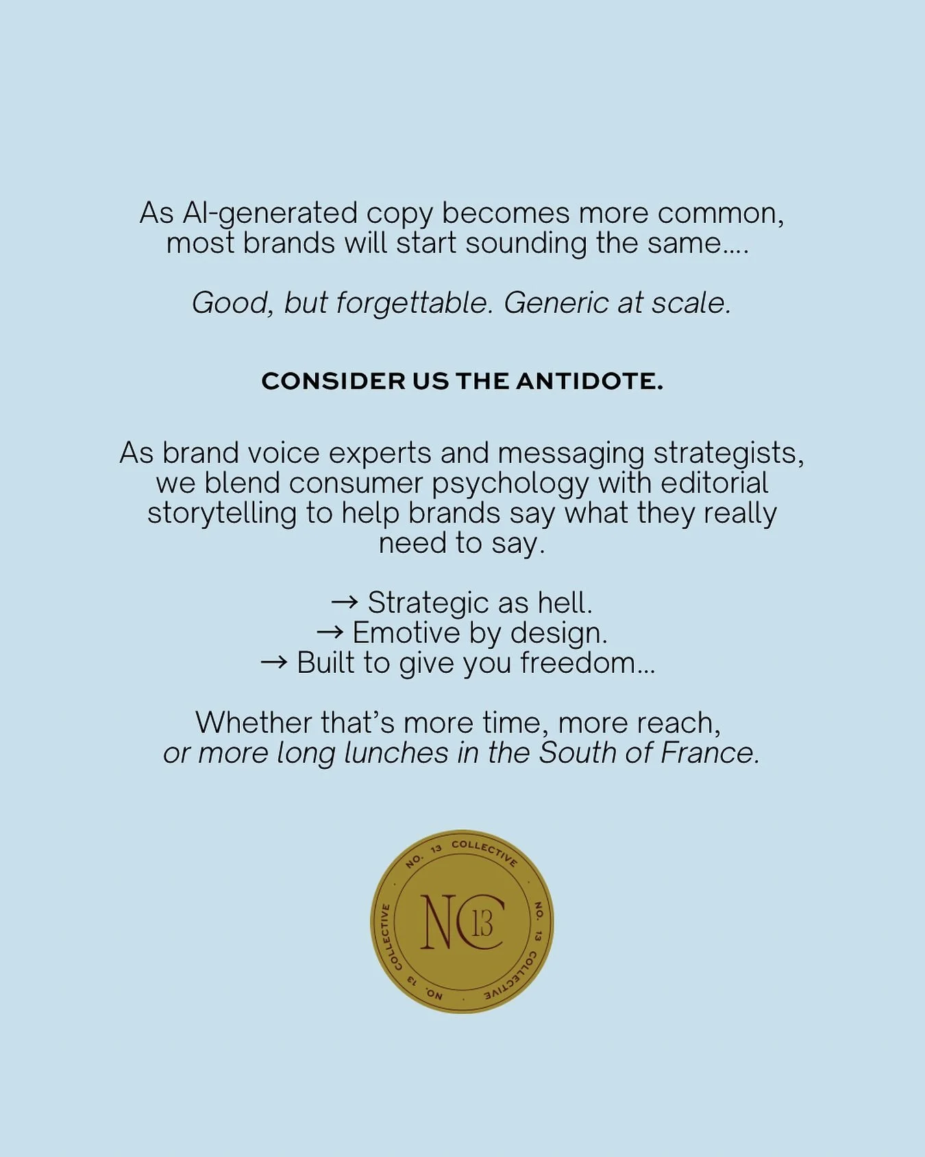 If you&rsquo;ve made ChatGPT your bestie, and now you&rsquo;re wondering whether a copywriter is still worth the investment&hellip; 

This one&rsquo;s for you 🤍

AI is great, but please keep something in mind&hellip; Free doesn&rsquo;t mean effectiv