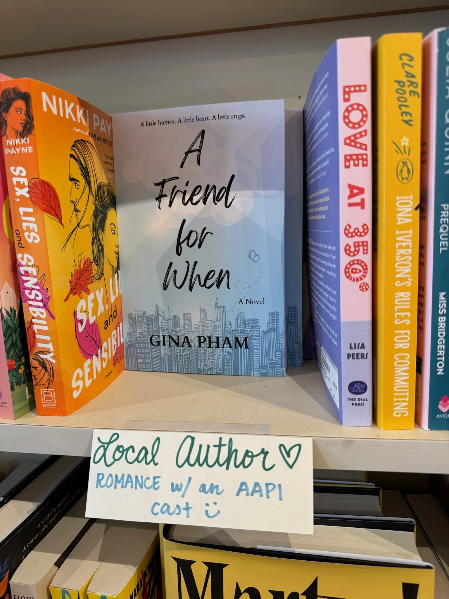 Local author book with an APPI cast