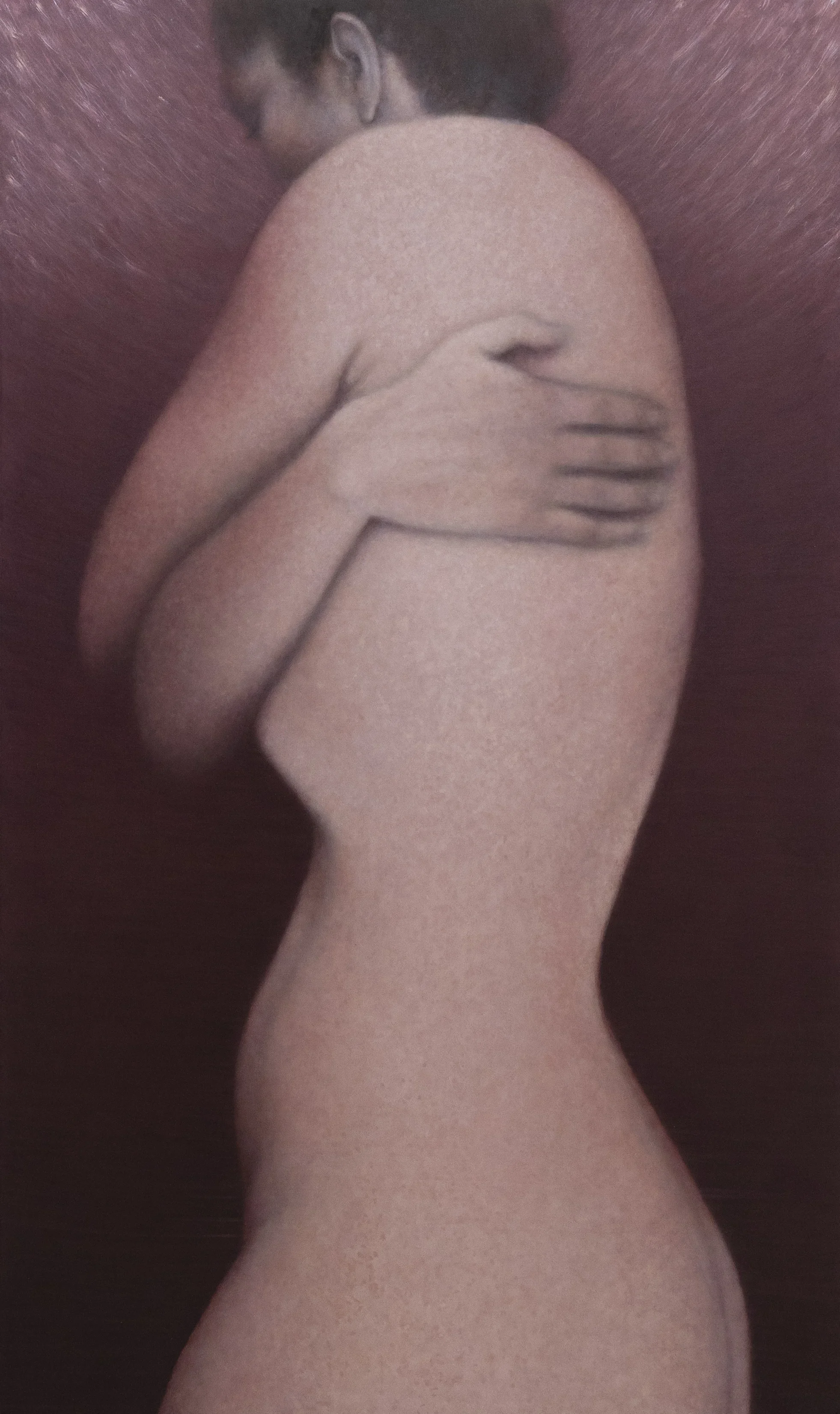 ‘Hold on tight’ , 2026
Oil on linen
160 x 95 x 3.5 cm