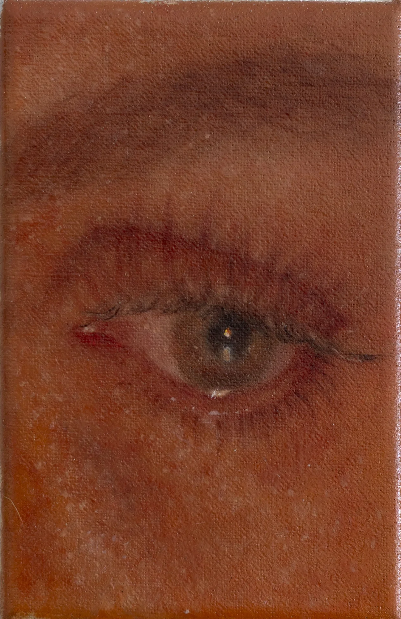 ‘Many truths lie in contradiction’, 2026
Oil on linen
15 x 10 x 1.5 cm