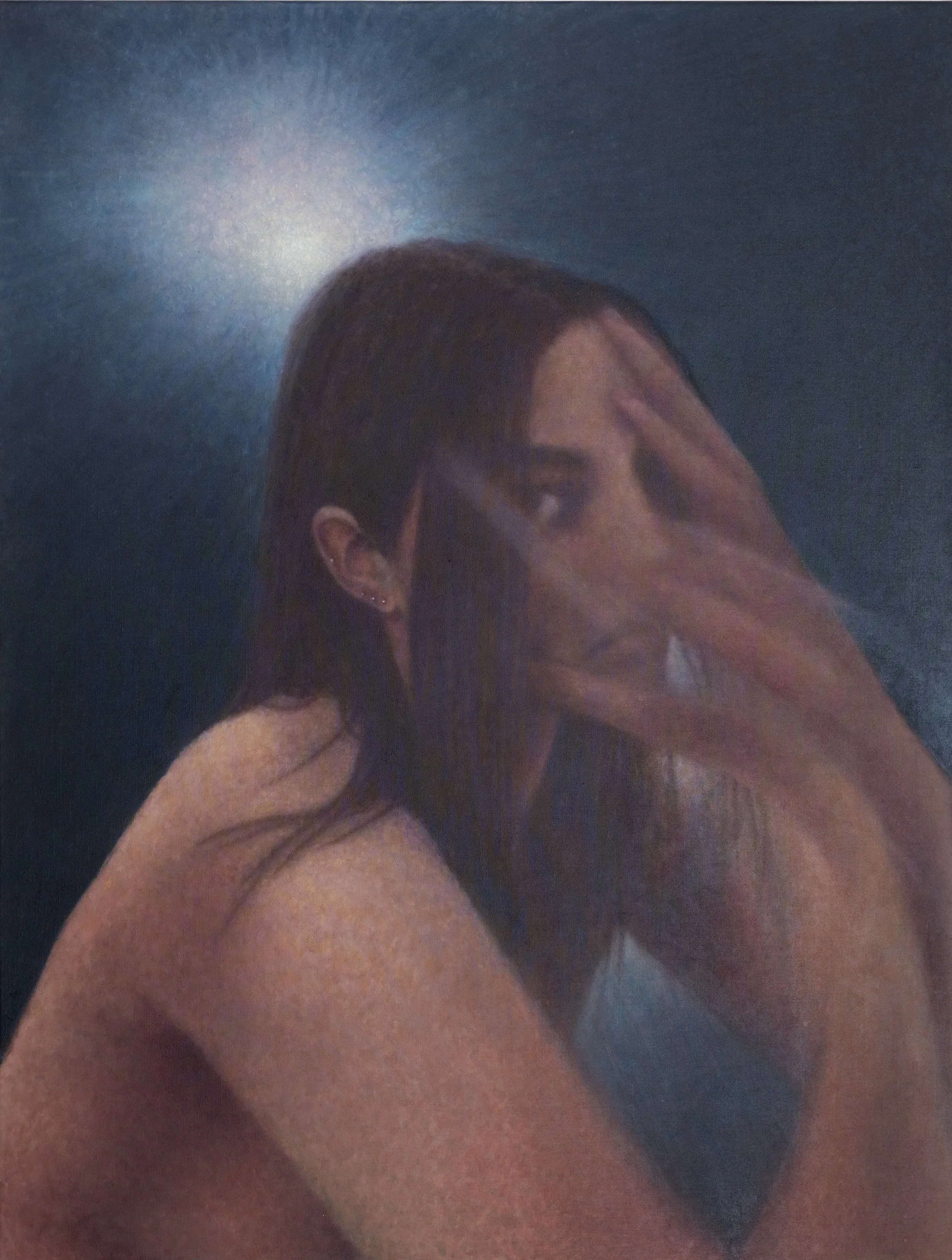 ‘The one who spins the web also get caught’, 2026
Oil on linen
125 x 95 x 3.5 cm
