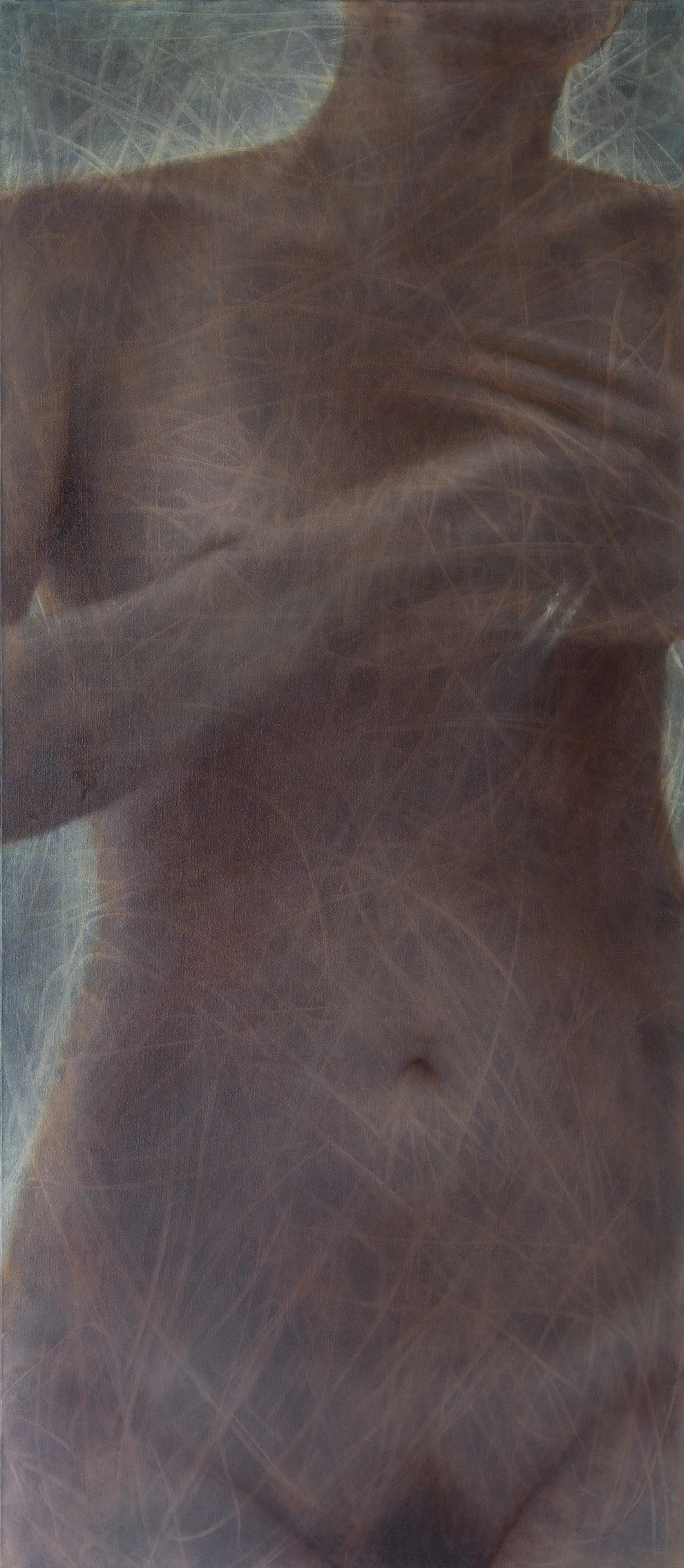 ‘Don’t ask the storm for directions’, 2025
Oil on linen
161 x 70 x 4 cm