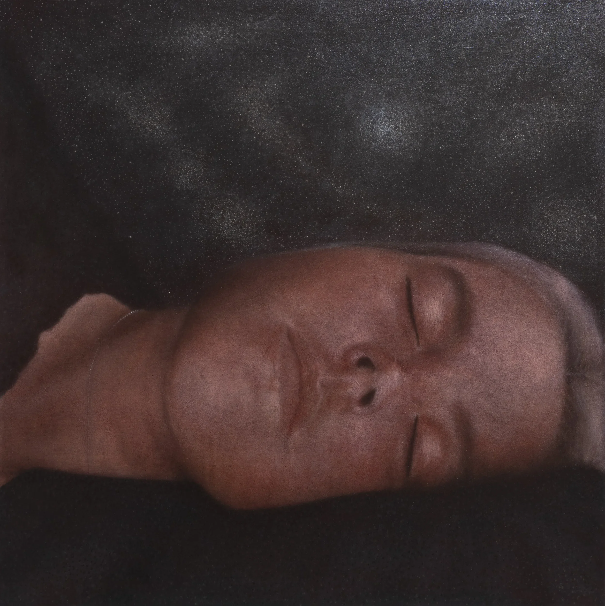‘No Secret Buried’, 2025
Oil on linen
100 x 100 cm