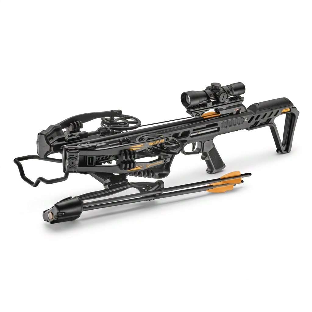 EK Archery Vulcan 400 Reverse-Draw Compound Crossbow – 200lb