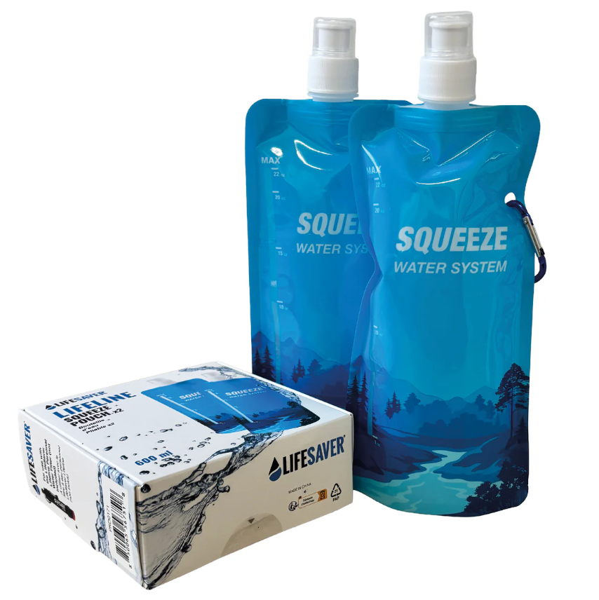 LifeSaver Lifeline Squeeze Pouch 2-pack