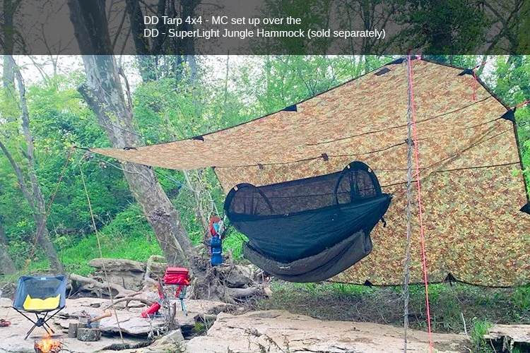 DD Tarp 4x4 - MC 迷彩 DD 4x4 Multicam Tarp Review - YouTube