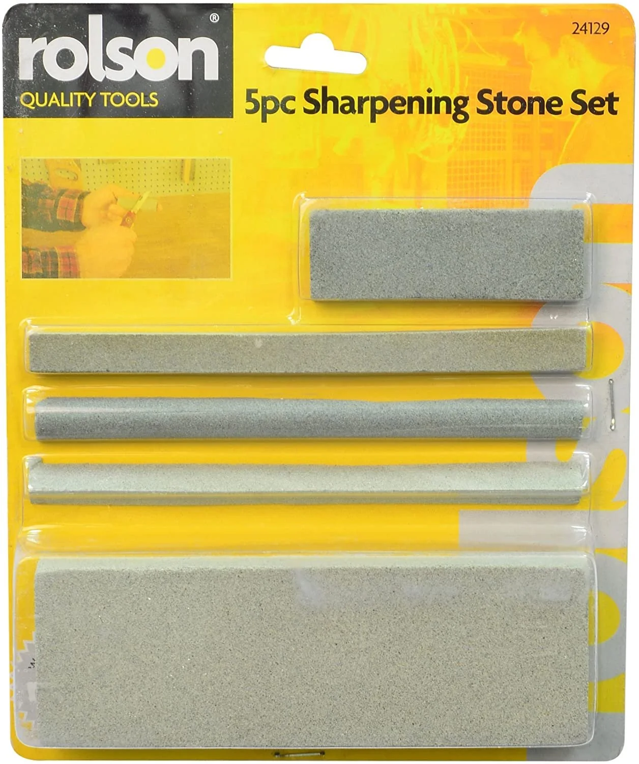 5pc Silicon Carbide Sharpening Stones — The Bug Out Emergency Preppers