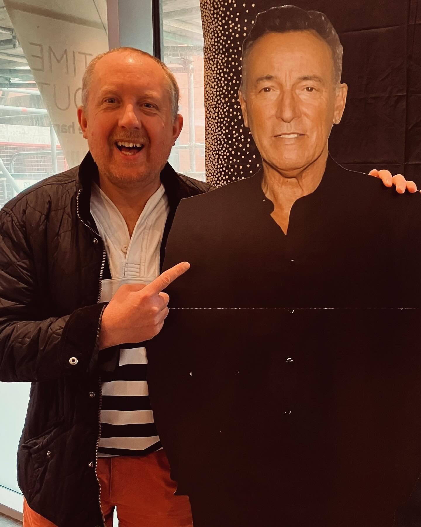 Bumped into the boss in Cardiff and he&rsquo;s a huge Bug Out fan and subscriber 
@springsteen
