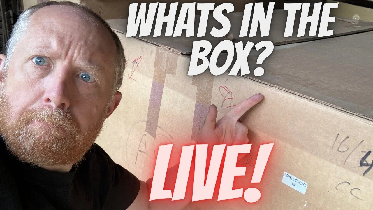 LIVE NOW on YOUTUBE
A random mystery box won at auction full of army surplus. Let&rsquo;s take a look inside to see what you get.