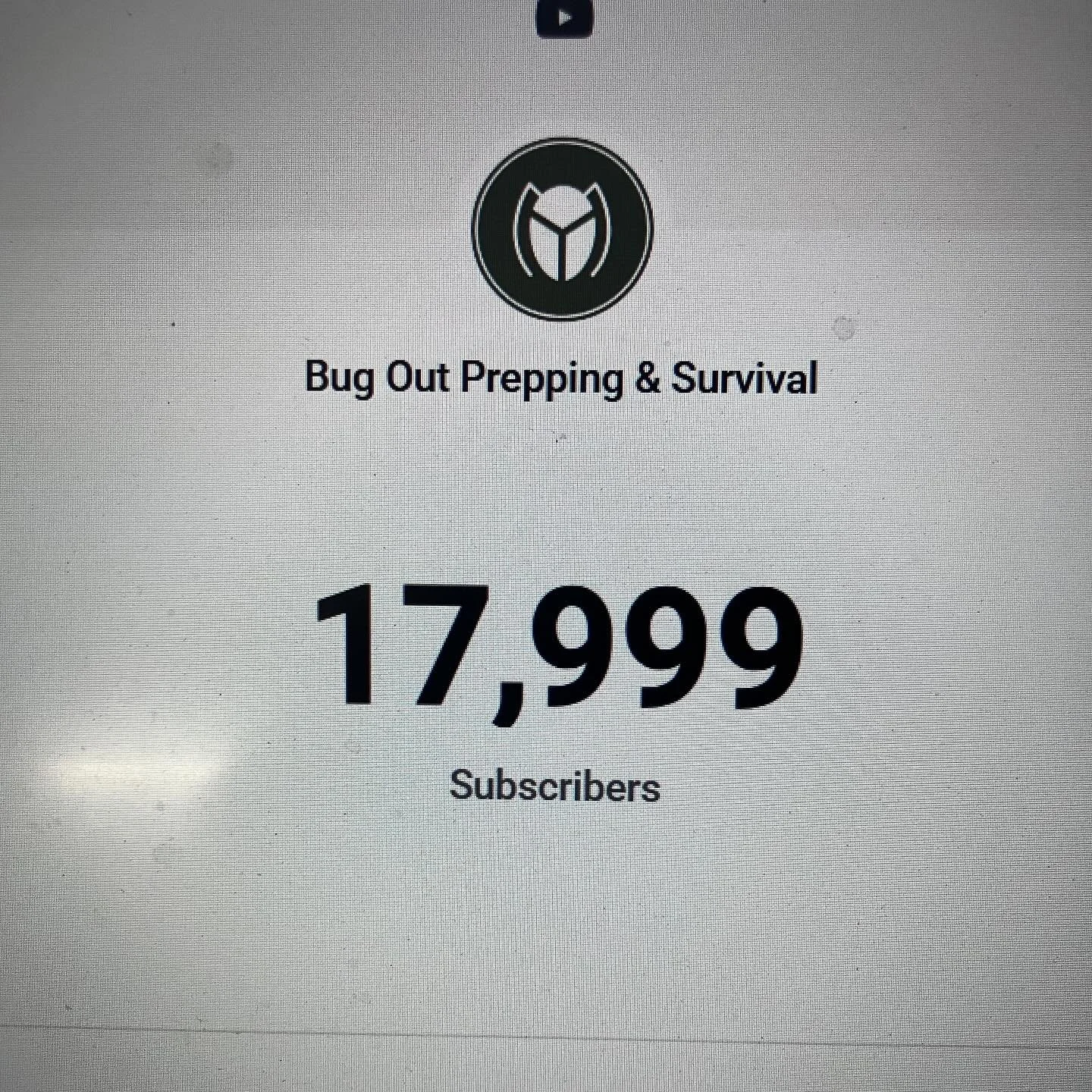 Who&rsquo;s it going to be? Today on day 3 of the #bugout weekender someone will take us to 18k subscribers on YouTube, thank you for all your support 🙏

#wildcampinguk #wildcamping #bugout #midwales #cambrianmountains #shtf #survival #survivalgear 