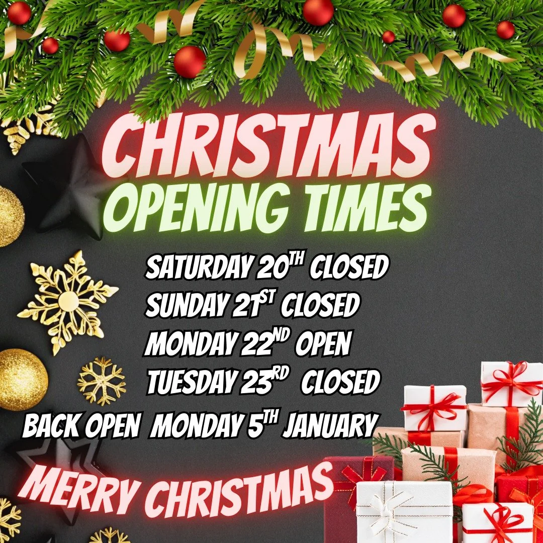 Shop Opening times for Christmas 2025.
Last day for postal orders will be Friday the 19th of December.
Check out the special deals and #christmas #offers on the website.
After the 28th I can open the shop for appointments if needed.
Nadolig llawen i 