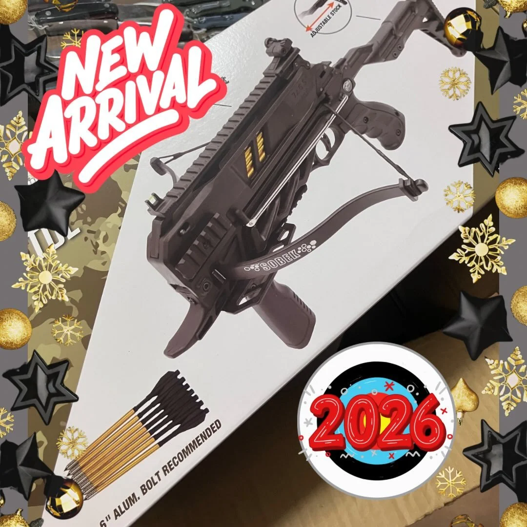 ‼️NEW‼️ at @thebugoutuk to add to the range of multi shot #crossbows. Available NOW with more NEW items coming for 2026. 

#wildcampinguk #wildcamping #bugout #midwales cambrianmountains shtf survival survivalgear emergencypreparedness prepping prepp