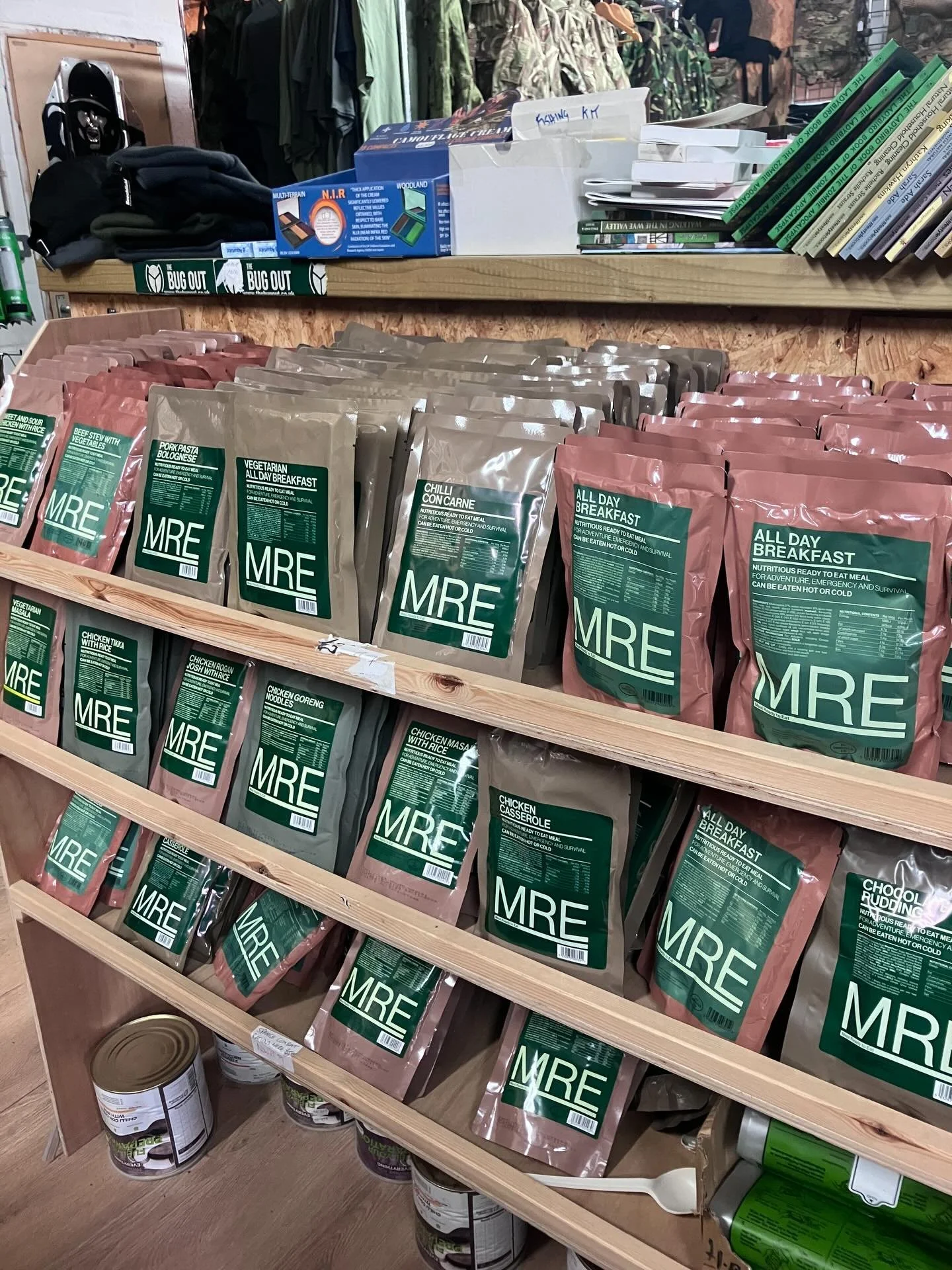 After a very busy couple of weeks I am finally getting more stock on the shelves including NEW range of water filters from @lifesaverwaterpurifiers which I&rsquo;m going to try out plus NEW options of freeze dried food and MRE options 

#shtf #surviv