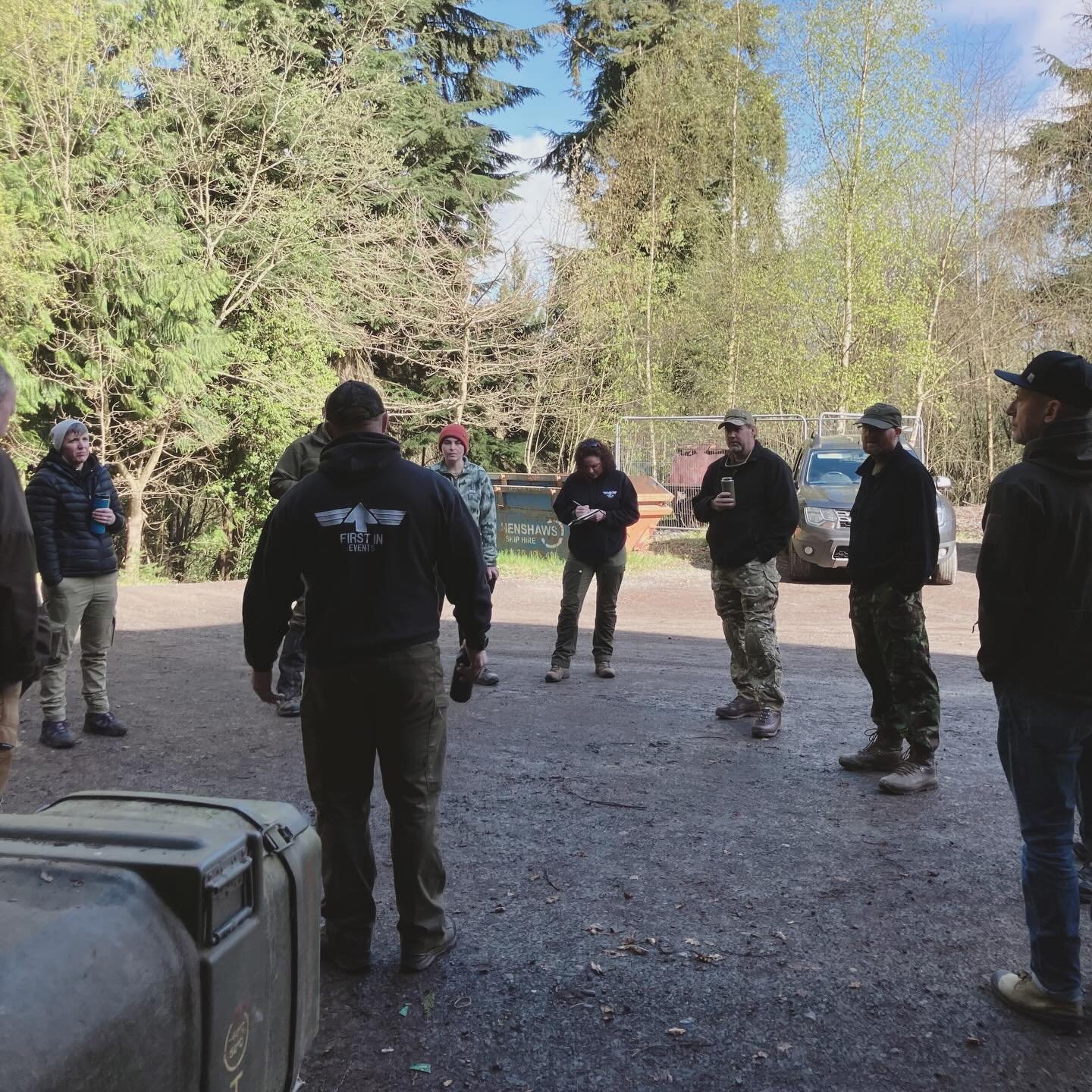 Great to see the first Prepping and Bug Out course of the year from @first_in_events at @thebugoutuk today. Tom the @prepared_pathfinder will discuss realistic threats what preparations, procedures and equipment needed to prepare for a disaster or ho