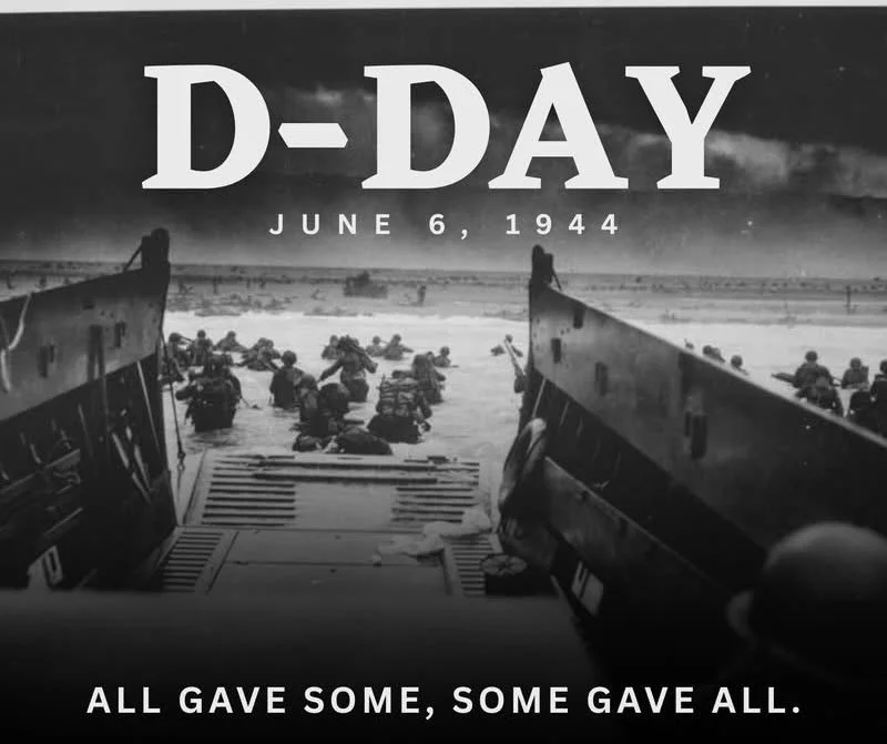 D-Day &mdash; June 6, 1944 &mdash; a day that changed the course of history.
Bravery, sacrifice, and unwavering courage of the Allied forces who stormed the beaches of Normandy in the name of freedom.