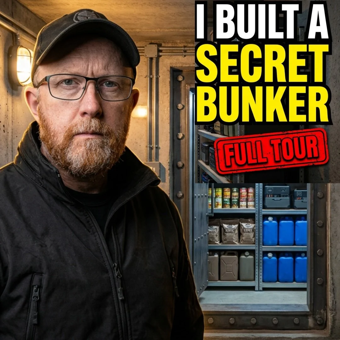 🚨 It&rsquo;s finally here: Full Underground Bunker Tour! 🚨 Tonight at 18:30

After months of hard work and keeping this quiet, the doors are finally open. I&rsquo;m taking you inside my secret UK survival bunker to break down the full setup&mdash;f