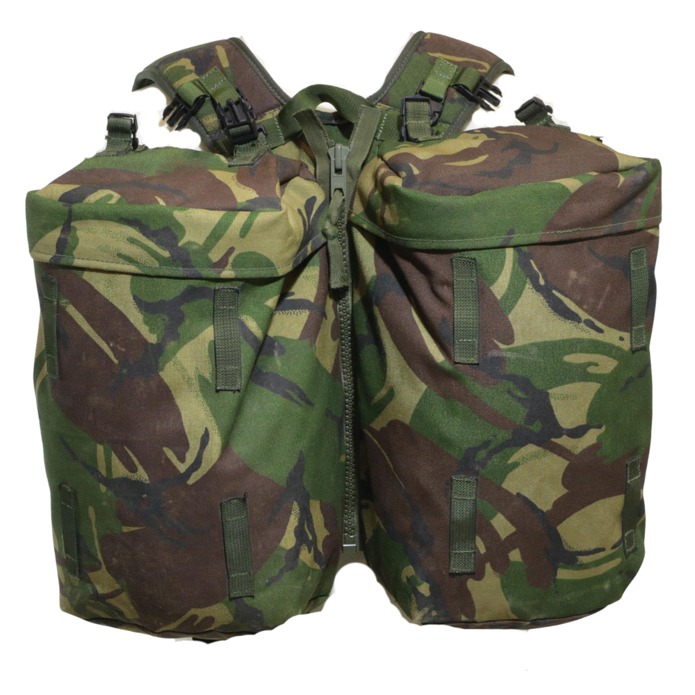 British Army Surplus DPM IRR Bergen Side Pouch - Choose Condition (New, Super Grade, Used)